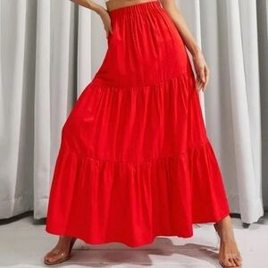 Philosophy Scarlet Maxi Skirt